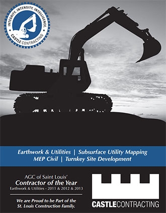 Graphic of earthwork and SUM equipment.