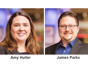 Amy Huller and James Parks