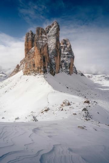 Snowy mountain