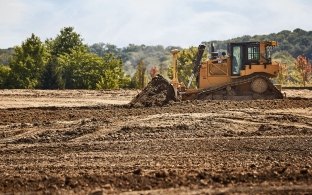 Castle Jobsite with Dirt