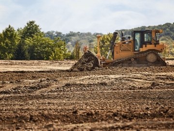 Castle Jobsite with Dirt