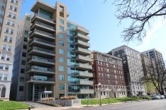 Lindell Boulevard Apartment Buildings in St. Louis.