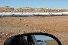 Solar site showing solar panels