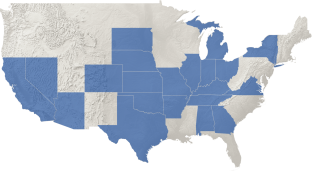 FPO Office Map States