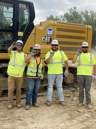 Castle jobsite crew