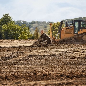 Castle Jobsite with Dirt